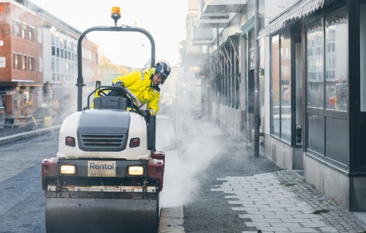 Maskiner för väg och anläggning